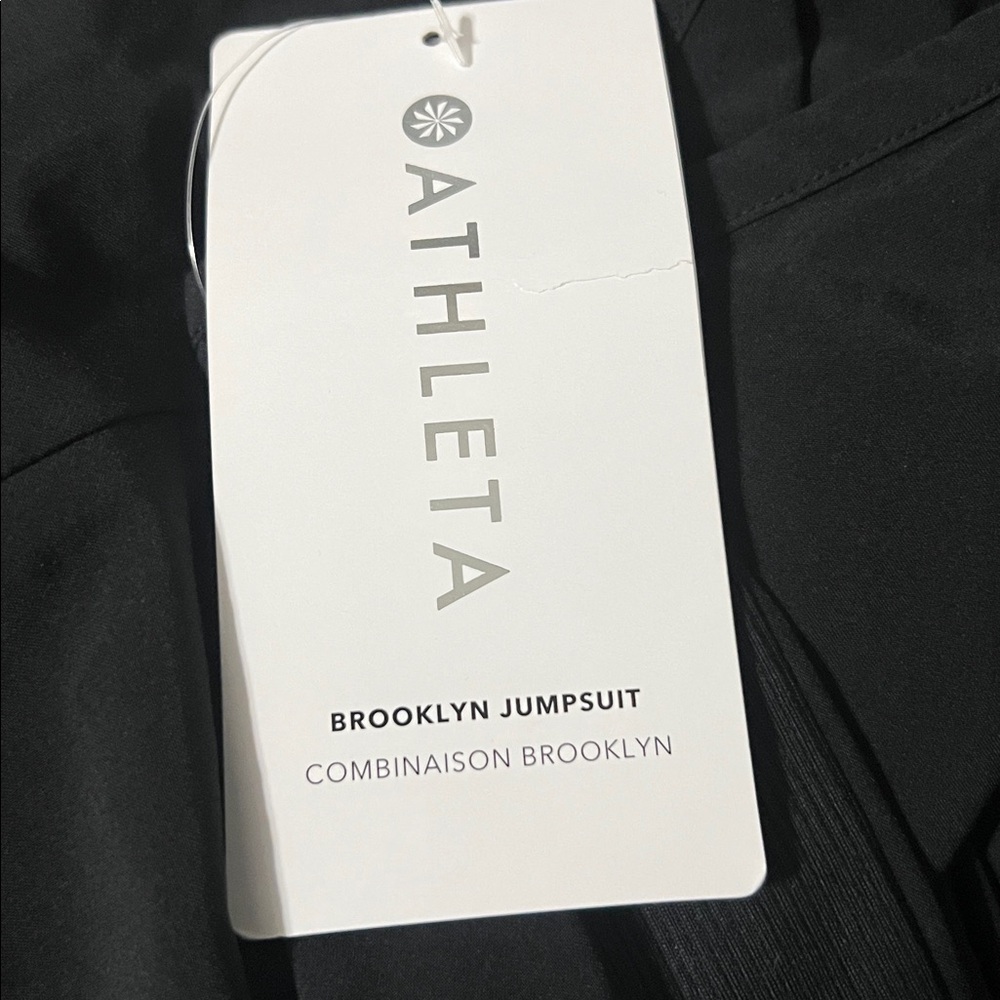 NWT Athleta Classic Black Brooklynn Jumpsuit - Sz 8
Casual, Work, Travel - Picture 10 of 12
